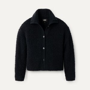 NWT- UGG- Alaura CloudFluff Sweater- black- Size Large